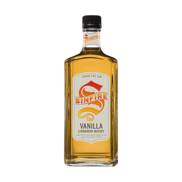 Sinfire Vanilla Cinnamon Whisky 750ml - ForWhiskeyLovers.com