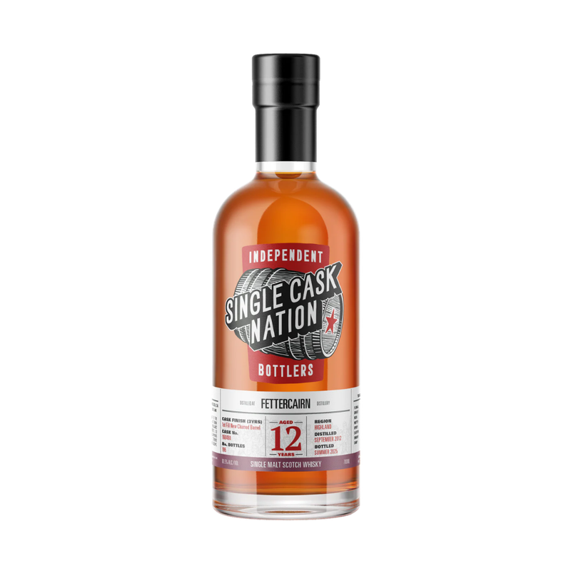 Single Cask Nation Fettercairn 12 Year Old Cask 180488 Single Malt Scotch Whisky - ForWhiskeyLovers.com
