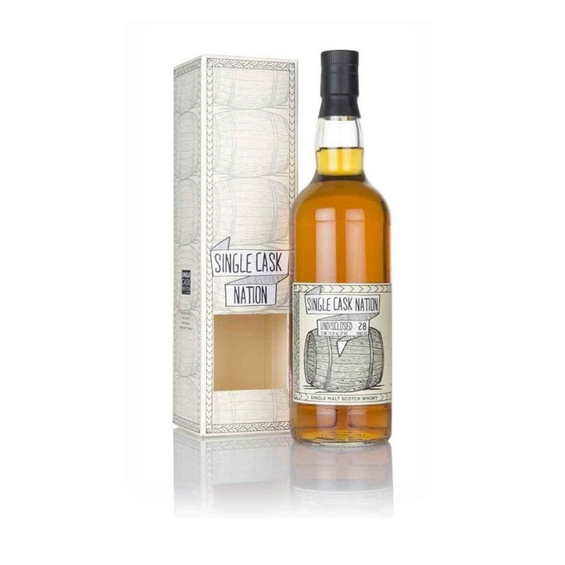 Single Cask Nation Undisclosed Speyside 28 Year Old Single Malt Scotch Whisky - ForWhiskeyLovers.com