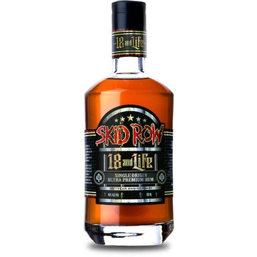 Skid Row '18 and Life' Ultra Premium Rum - ForWhiskeyLovers.com