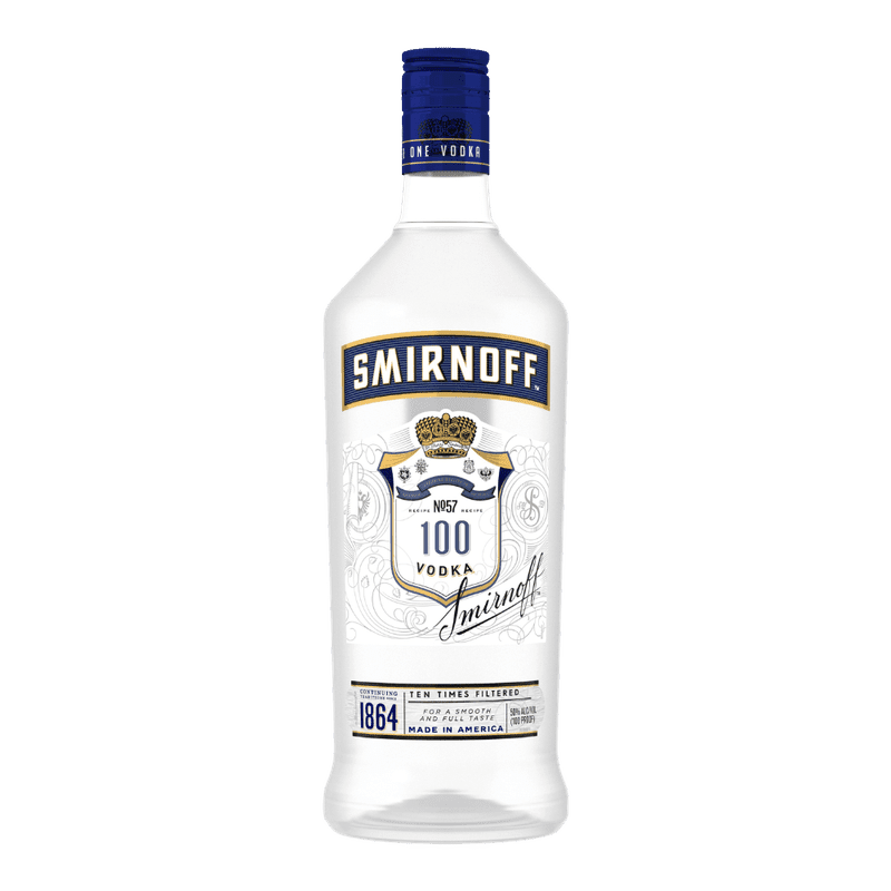 Smirnoff 100 Vodka 1.75L - ForWhiskeyLovers.com
