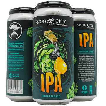 Smog City IPA 4-pack Cans - ForWhiskeyLovers.com