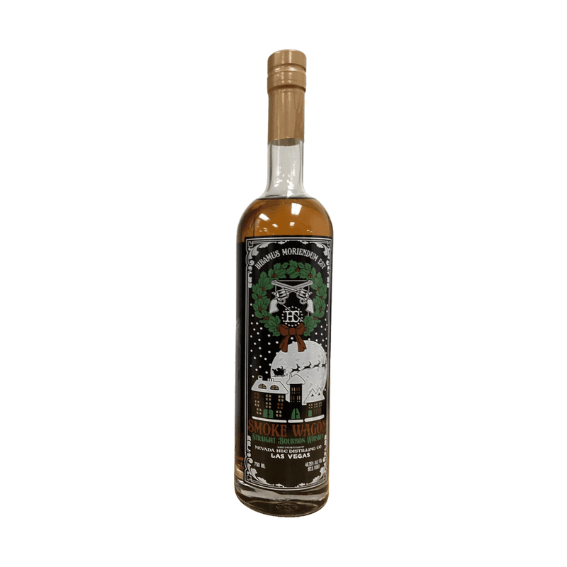 Smoke Wagon Christmas Edition Straight Bourbon Whiskey - ForWhiskeyLovers.com