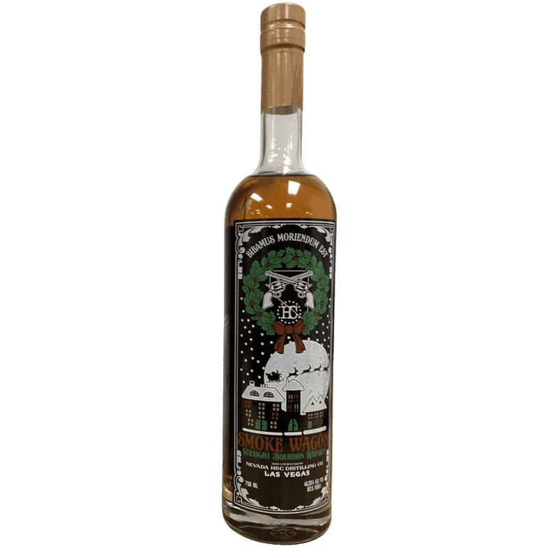 Smoke Wagon Christmas Edition Straight Bourbon Whiskey - ForWhiskeyLovers.com