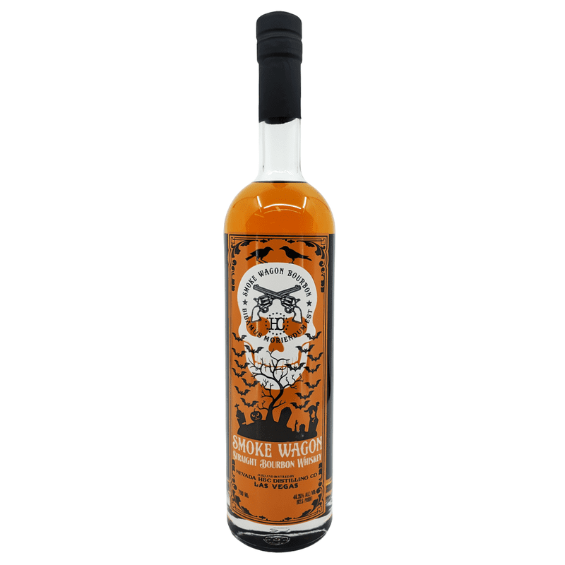 Smoke Wagon 'Halloween Edition' Straight Bourbon Whiskey - ForWhiskeyLovers.com