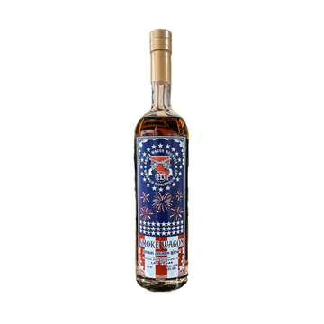 Smoke Wagon Straight Bourbon Red & White 750ml - ForWhiskeyLovers.com