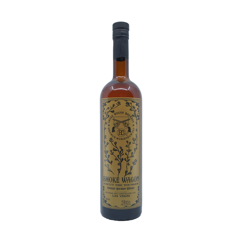 Smoke Wagon 'Uncut The Younger' Straight Bourbon Whiskey - ForWhiskeyLovers.com