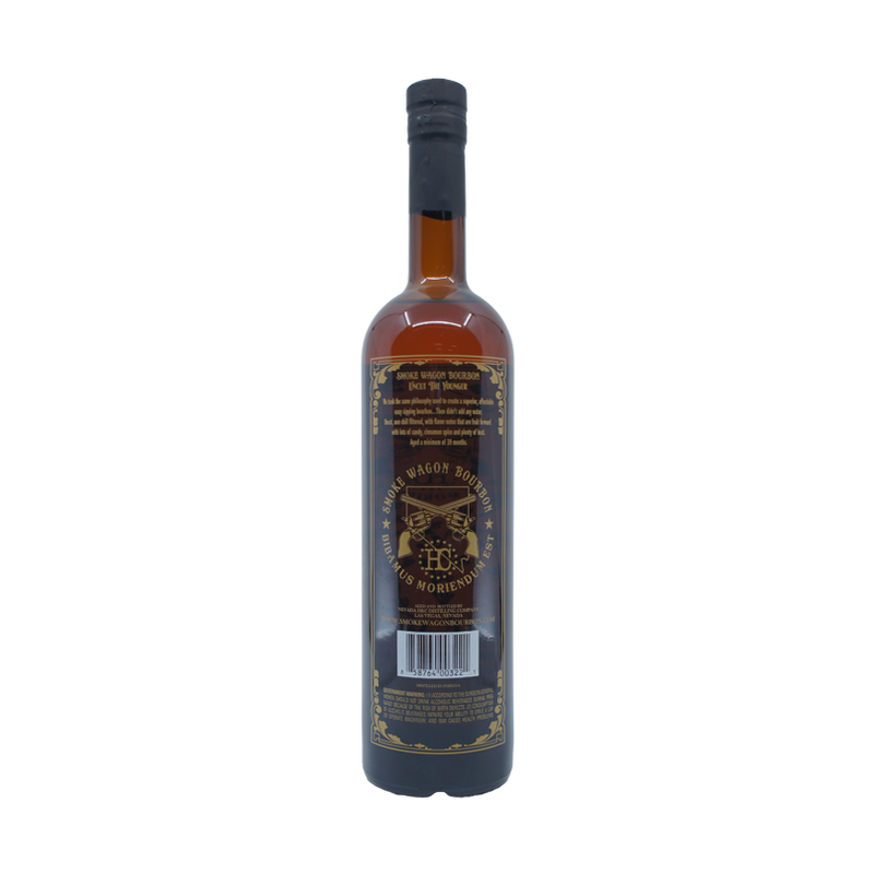Smoke Wagon 'Uncut The Younger' Straight Bourbon Whiskey - ForWhiskeyLovers.com