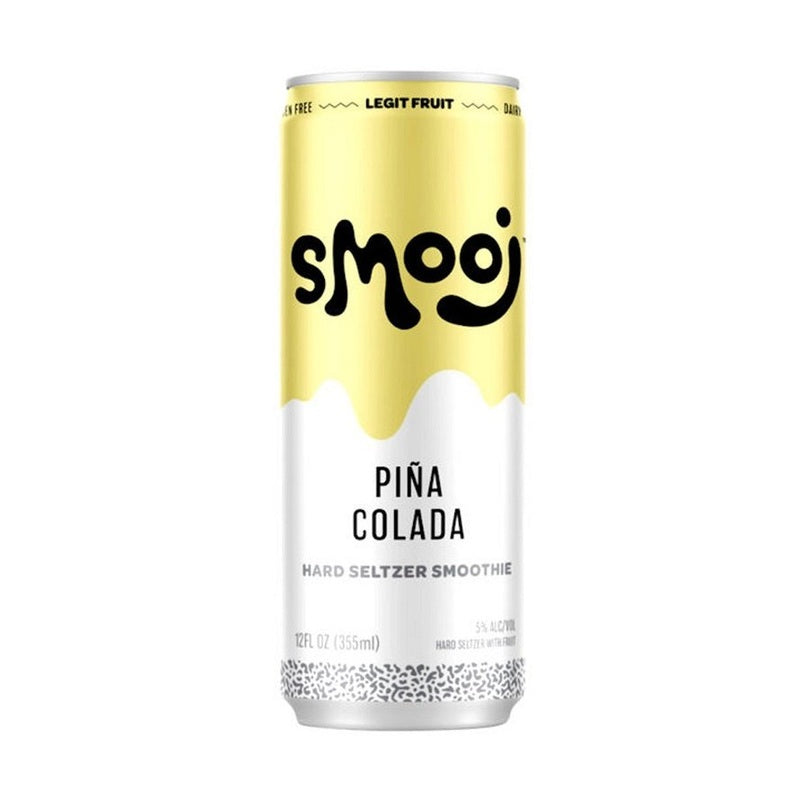 Smooj 'Pina Colada' Hard Seltzer Smoothie 4-Pack - ForWhiskeyLovers.com