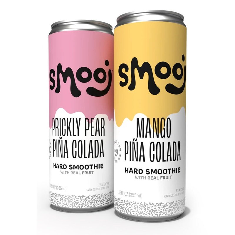 Smooj 'Pina Colada Mixed Pack' Hard Smoothie 4-Pack - ForWhiskeyLovers.com