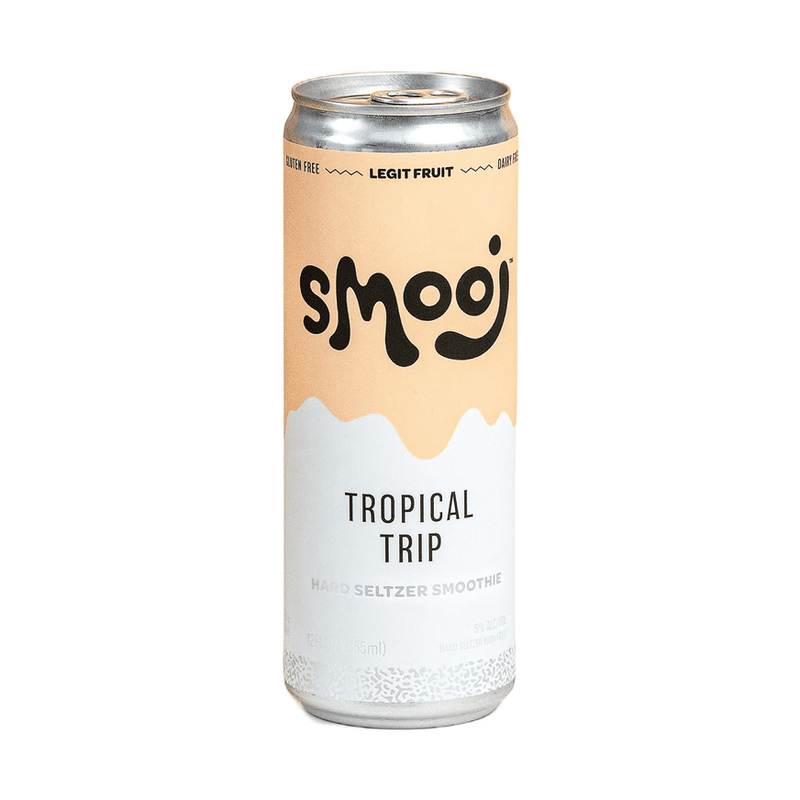 Smooj 'Tropical Trip' Hard Seltzer Smoothie 4-Pack - ForWhiskeyLovers.com