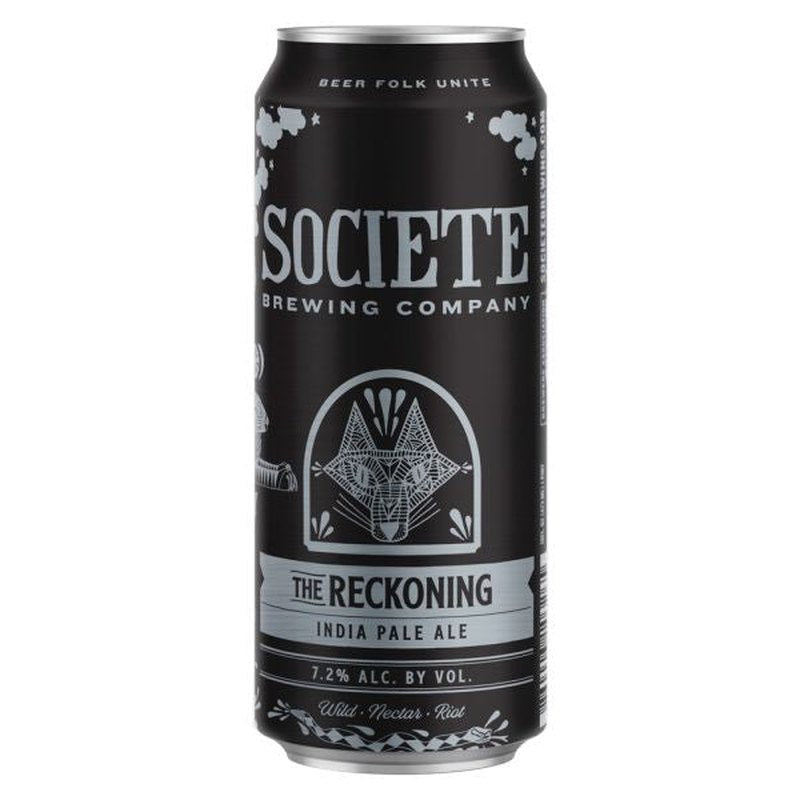 Societe Brewing Co. The Reckoning IPA 4-pack Cans - ForWhiskeyLovers.com