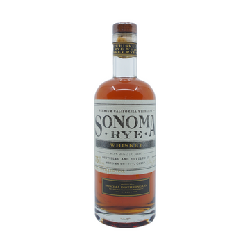 Sonoma County Rye Whiskey - ForWhiskeyLovers.com