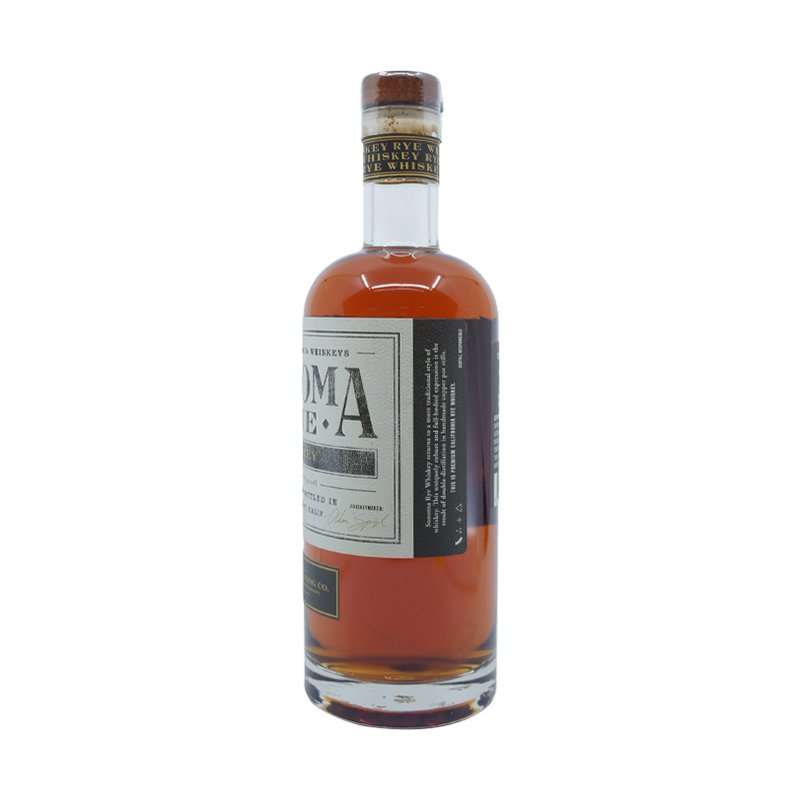 Sonoma County Rye Whiskey - ForWhiskeyLovers.com