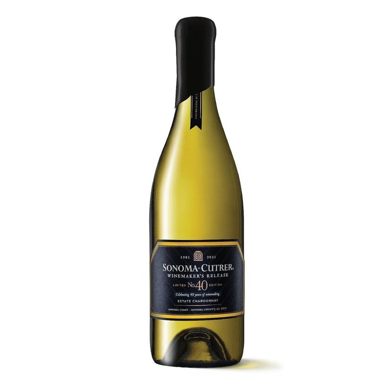 Sonoma-Cutrer Winemaker's Release 40th Anniversary Chardonnay 2019 - ForWhiskeyLovers.com