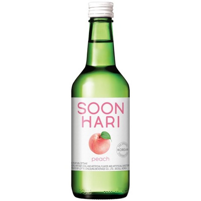 Soonhari Peach Soju 375mL - ForWhiskeyLovers.com