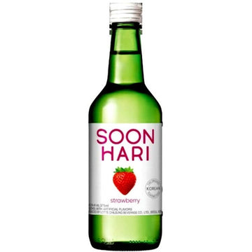 Soonhari Strawberry Soju 375mL - ForWhiskeyLovers.com