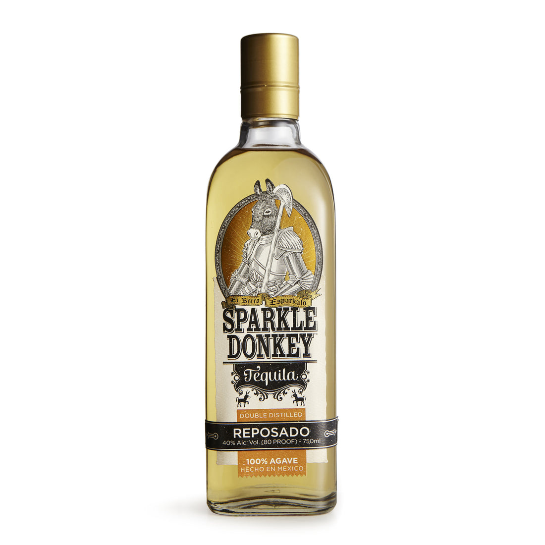 Sparkle Donkey Reposado Tequila 750ml - ForWhiskeyLovers.com