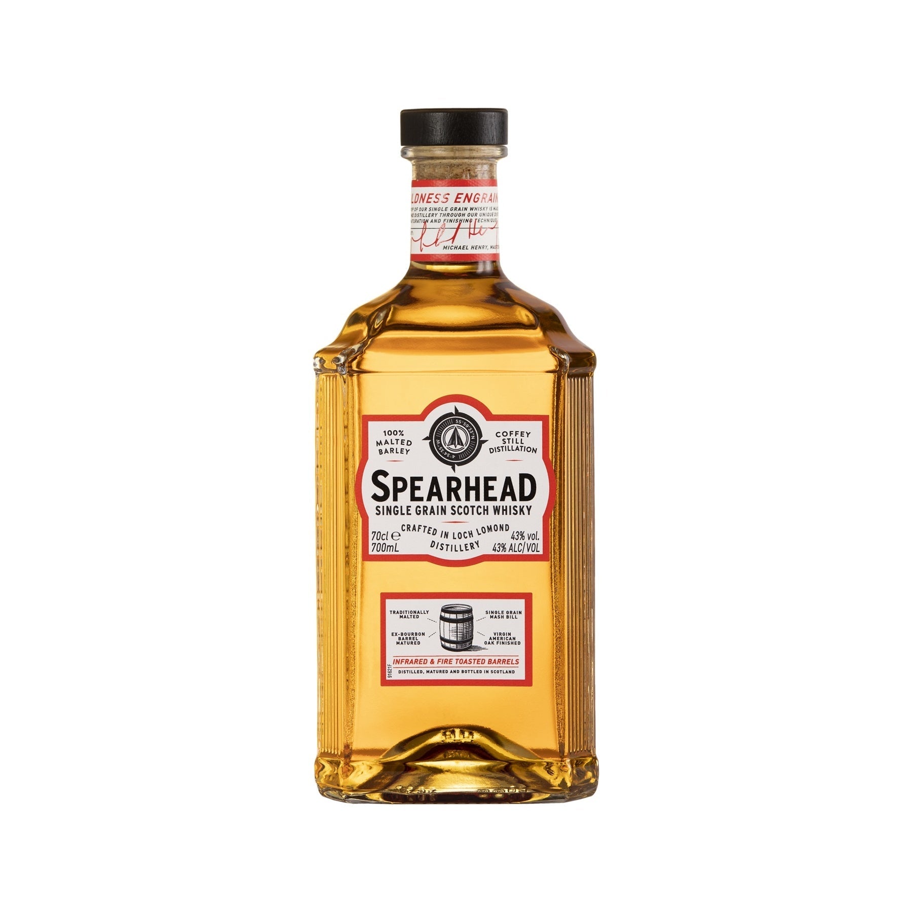 Spearhead Single Grain Scotch Whisky - ForWhiskeyLovers.com