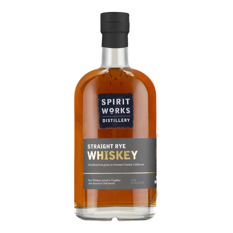 Spirit Works Straight Rye Whiskey 750ml - ForWhiskeyLovers.com