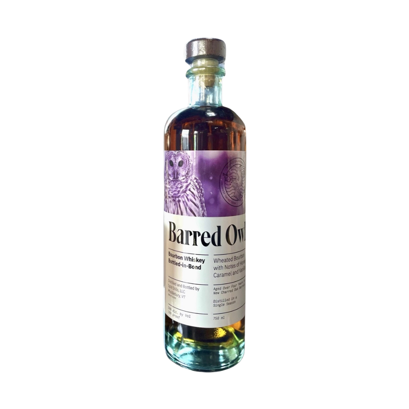 Split Spirits Barred Owl Bottled in Bond Vermont Bourbon - ForWhiskeyLovers.com