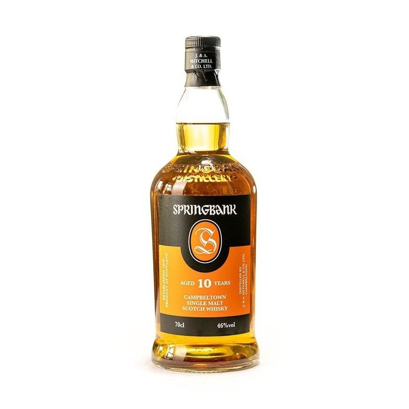 Springbank 10 Year Old Campbeltown Single Malt Scotch Whisky - ForWhiskeyLovers.com