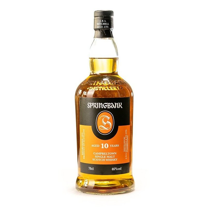 Springbank 10 Year Old Campbeltown Single Malt Scotch Whisky - ForWhiskeyLovers.com