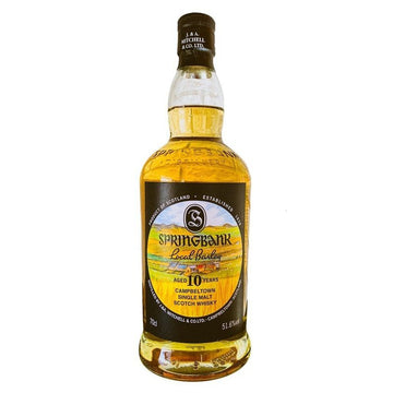 Springbank 10 Year Old Local Barley 2011 Campbeltown Single Malt Scotch Whisky - ForWhiskeyLovers.com