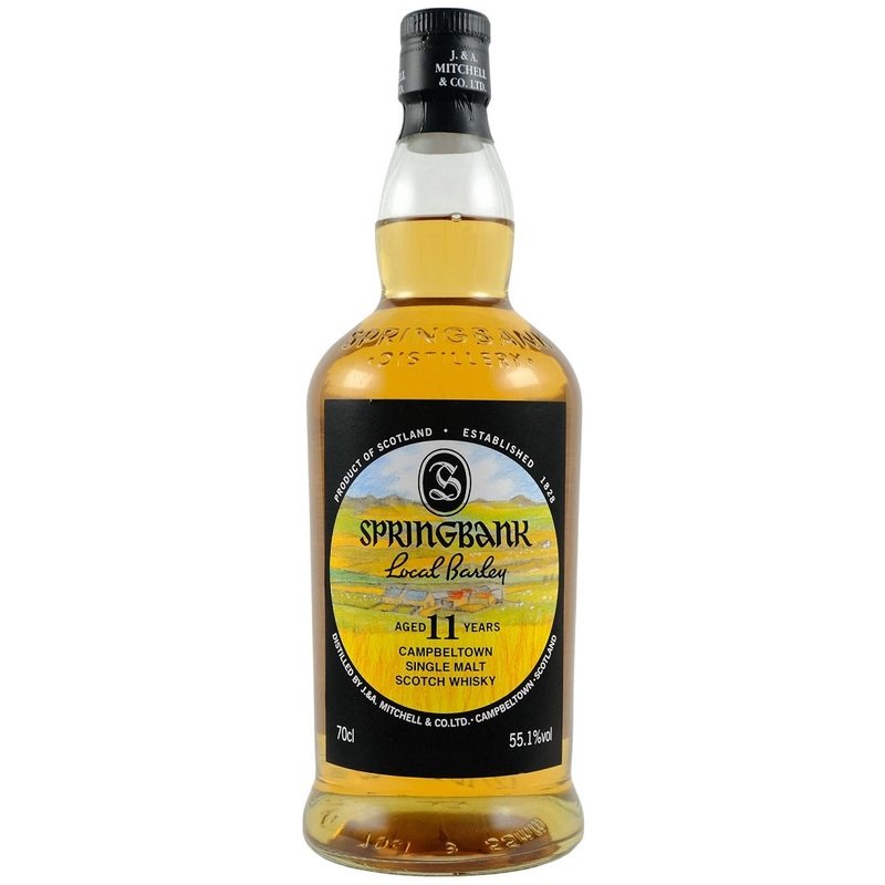 Springbank 11 Year Old Local Barley 2011 Campbeltown Single Malt Scotch Whisky - ForWhiskeyLovers.com