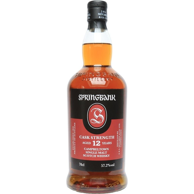 Springbank 12 Year Old Cask Strength Single Malt Scotch Whisky - ForWhiskeyLovers.com