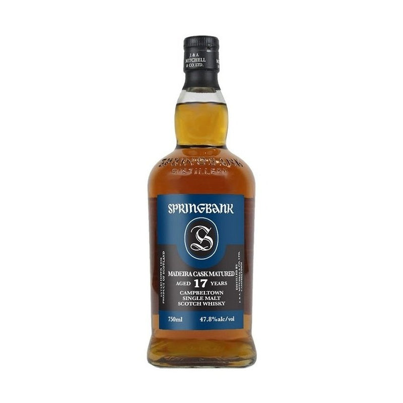 Springbank 17 Year Old Madeira Cask Matured Single Malt Scotch Whisky - ForWhiskeyLovers.com