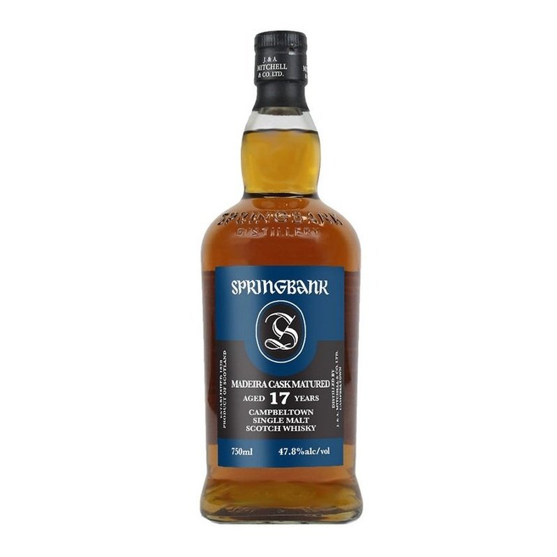 Springbank 17 Year Old Madeira Cask Matured Single Malt Scotch Whisky - ForWhiskeyLovers.com