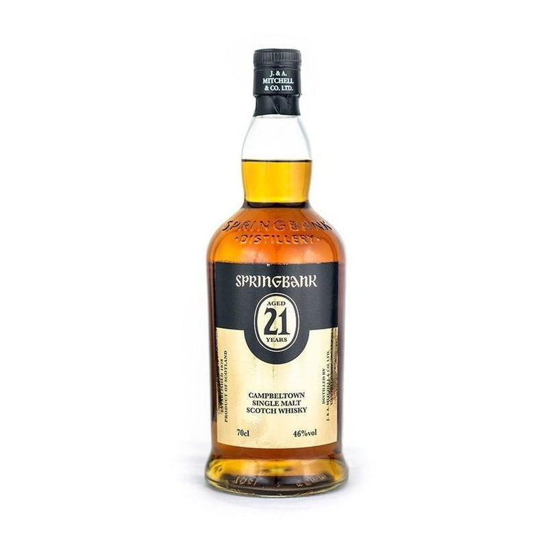 Springbank 21 Year Old Campbeltown Single Malt Scotch Whisky - ForWhiskeyLovers.com