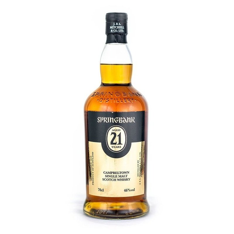 Springbank 21 Year Old Campbeltown Single Malt Scotch Whisky - ForWhiskeyLovers.com