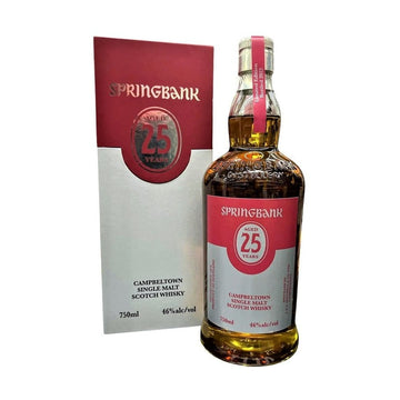 Springbank 25 Year Old 2022 Edition Campbeltown Single Malt Scotch Whiskey - ForWhiskeyLovers.com