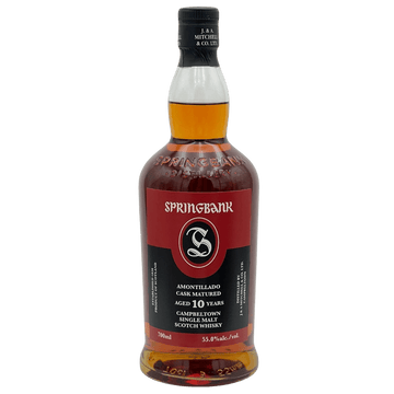 Springbank Amontillado Cask Matured 10 Year Old Single Malt Scotch Whisky - ForWhiskeyLovers.com