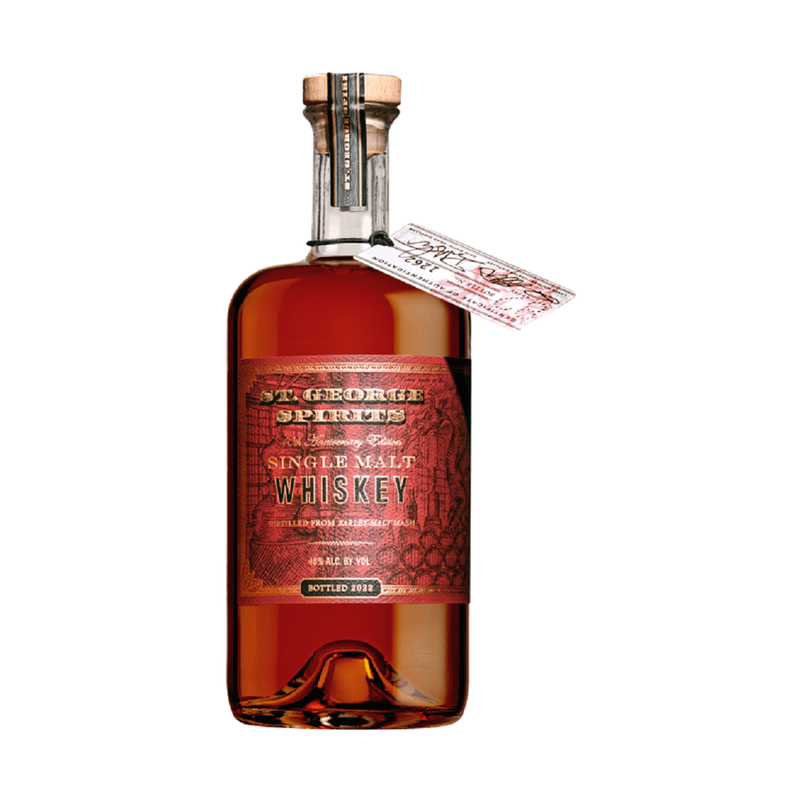 St. George 40th Anniversary Single Malt Whiskey - ForWhiskeyLovers.com