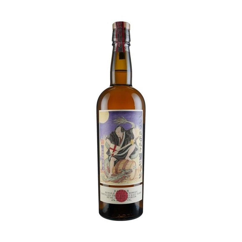 St. George Baller Single Malt Whiskey - ForWhiskeyLovers.com