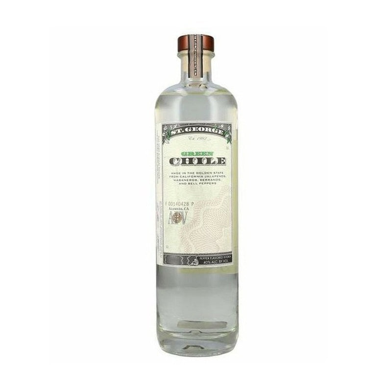 St. George Green Chile Vodka - ForWhiskeyLovers.com