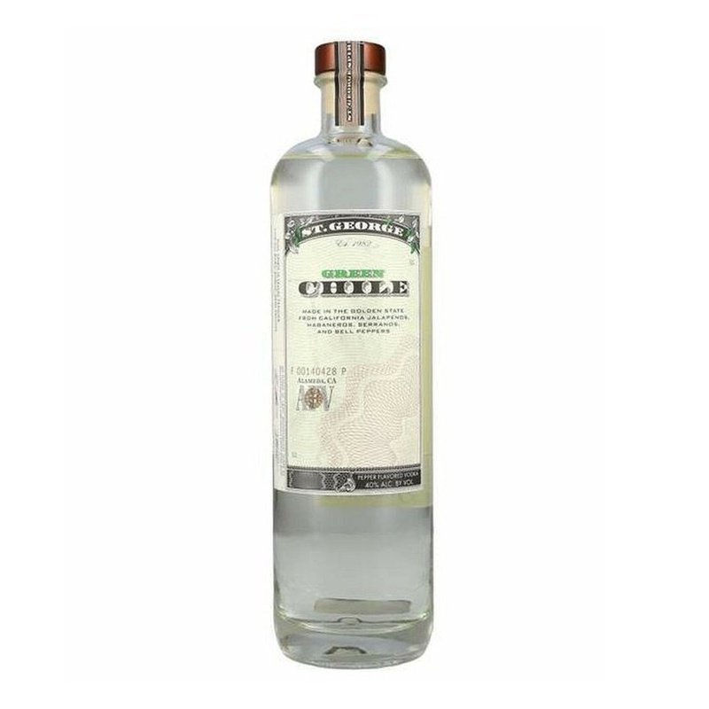 St. George Green Chile Vodka - ForWhiskeyLovers.com