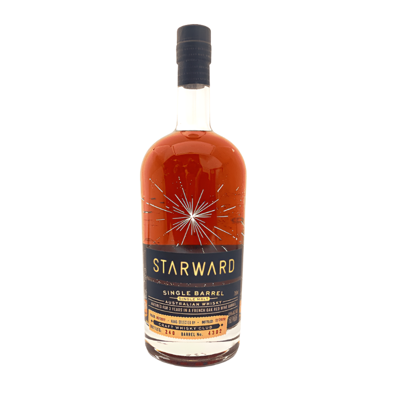 Starward 3 Year Old Single Malt Australian Whisky LVS Selection 112 Proof - ForWhiskeyLovers.com