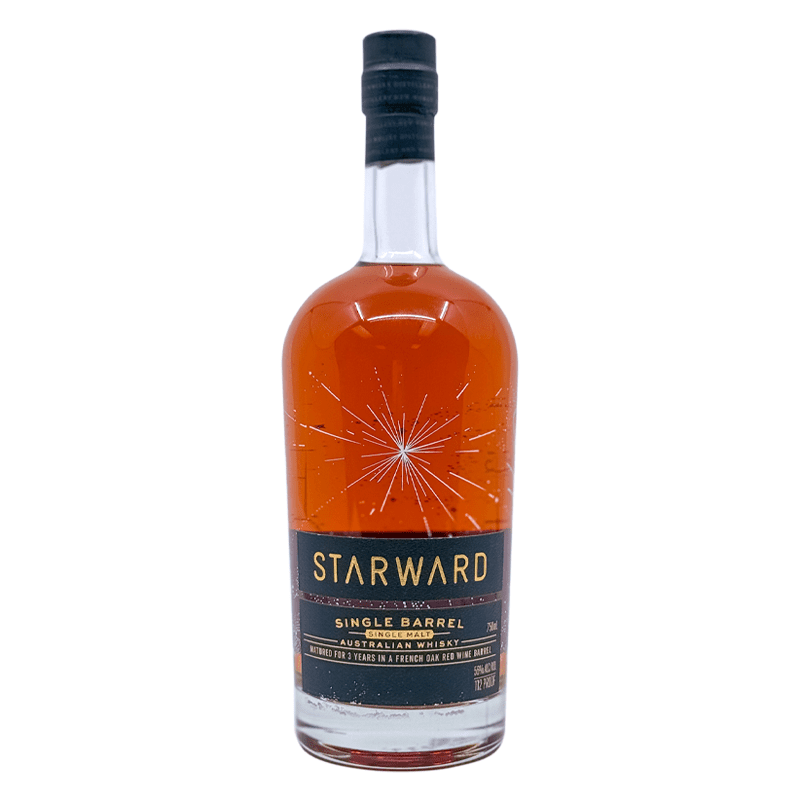 Starward Single Barrel Single Malt Australian Whiskey Craft Whiskey Club Barrel NO: 4100 11/20 - ForWhiskeyLovers.com