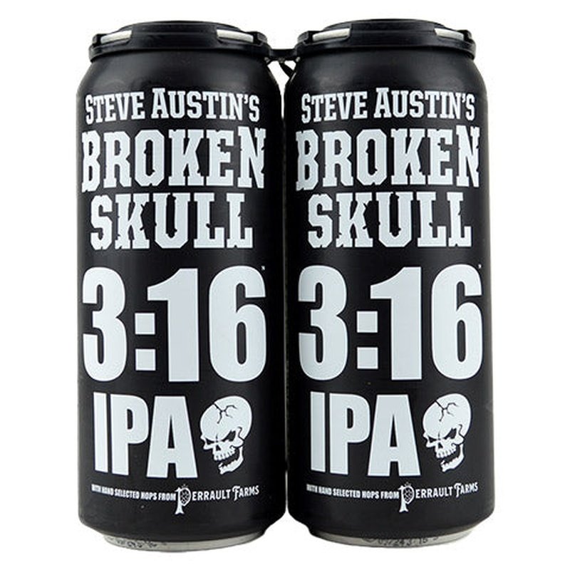 Steve Austin?s Broken Skull 3:16 IPA 16oz - ForWhiskeyLovers.com