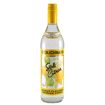 Stolichnaya 'Citros' Citrus Flavored Vodka 1 Liter - ForWhiskeyLovers.com