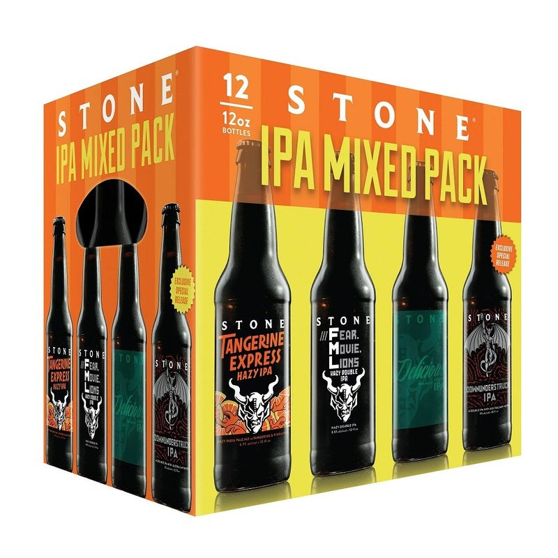 Stone Brewing IPA Mixed 12-Pack - ForWhiskeyLovers.com