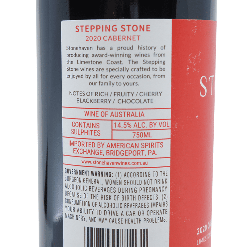 Stonehaven Winery Cabernet 2020 - ForWhiskeyLovers.com