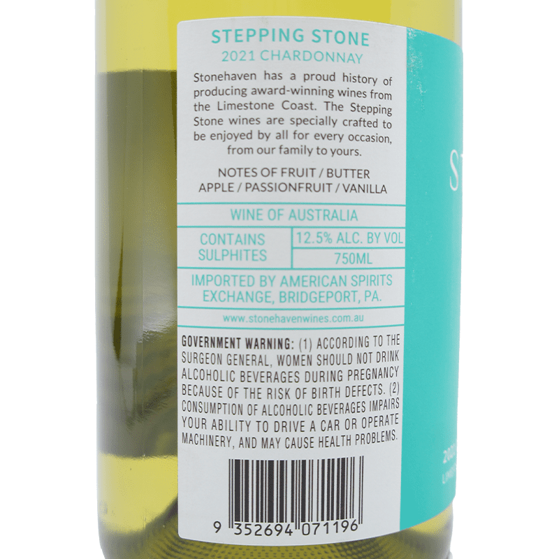 Stonehaven Winery Chardonnay 2021 - ForWhiskeyLovers.com