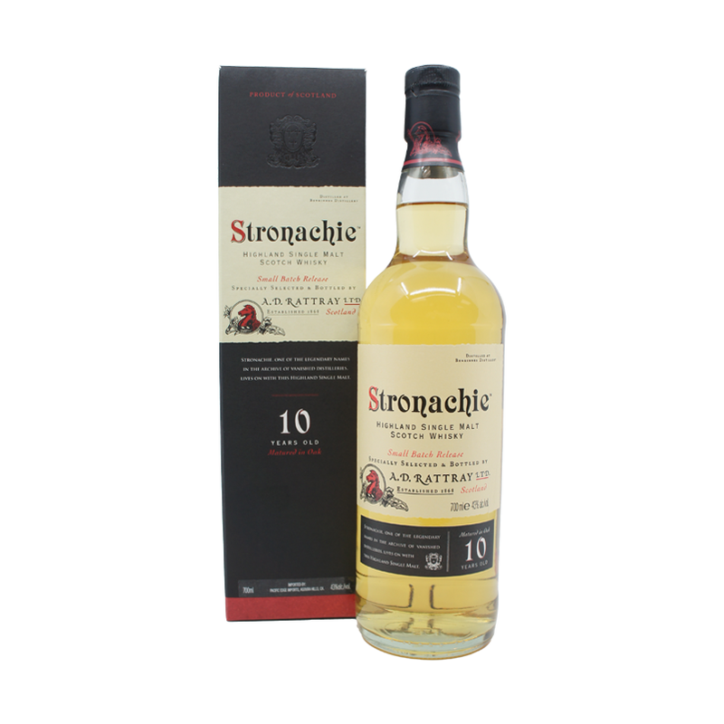 Stronachie 10 Year Old Single Malt Scotch Whisky 750mL - ForWhiskeyLovers.com