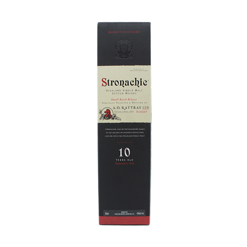Stronachie 10 Year Old Single Malt Scotch Whisky 750mL - ForWhiskeyLovers.com