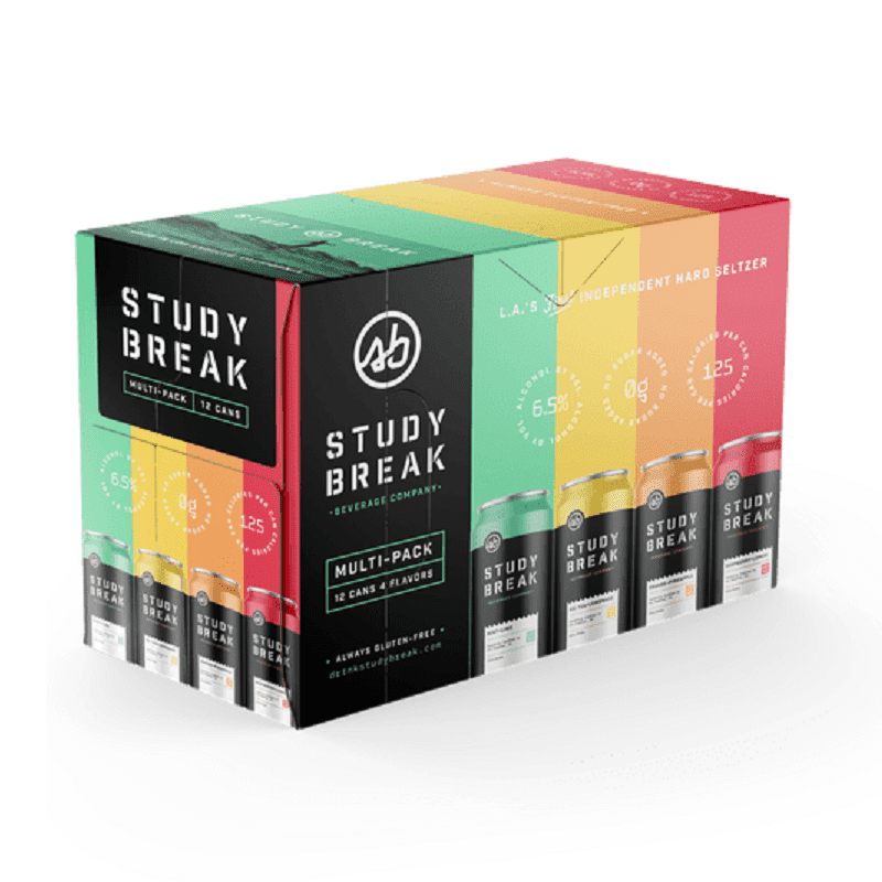 Study Break Variety Hard Seltzer 12-Pack - ForWhiskeyLovers.com